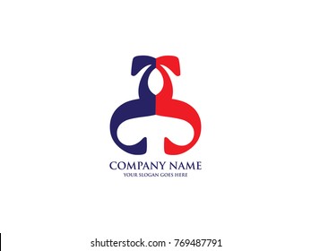 letter SS abstract Design vector logo element for company icon