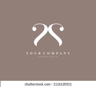 Letter SS Beauty Luxury Logo Design