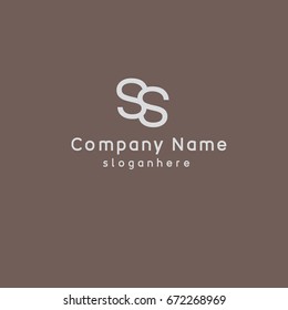 Letter SS Element Logo Template