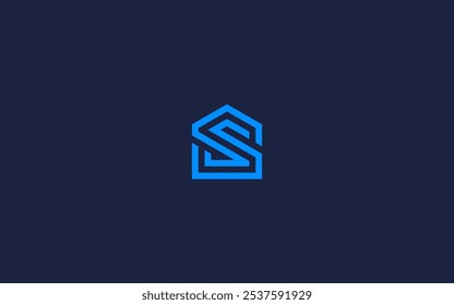 Letter ss house logo icon design vector design template inspiration