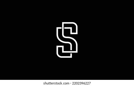 Letter SS Logo, creative S logo icon vector for business