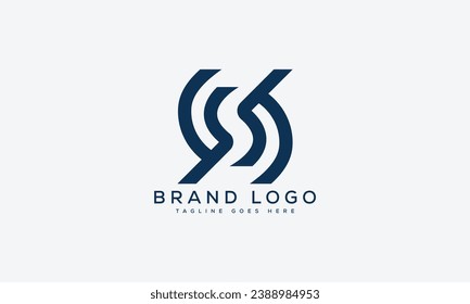 letter SS logo design vector template design for brand.