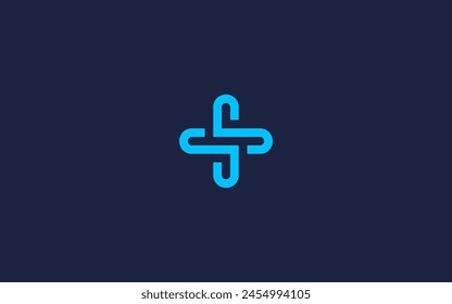 letter ss with plus logo icon design vector design template inspiration