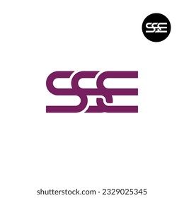 Letter SSE Monogram Logo Design