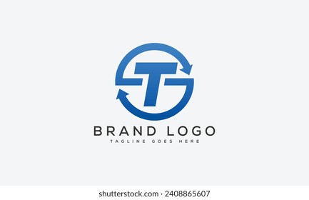 letter ST logo design vector template design for brand.