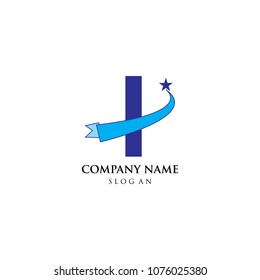 letter i and star logo