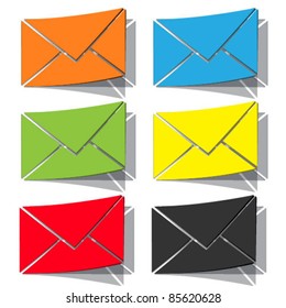 Letter sticker designs