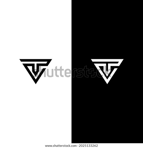 Letter Stv Svt Vts Vst Tvs Stock Vector (Royalty Free) 2025133262 ...