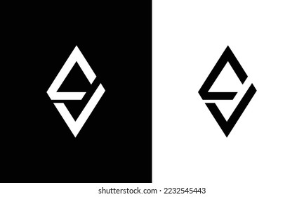 Letter SV Logo, creative sv logo icon vector for business