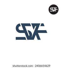 Letter SVF Monogram Logo Design