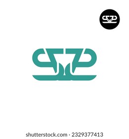 Letter SVZ SV2 Monogram Logo Design