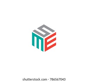 Letter SWE logo. three letter icon