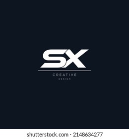 Letter SX logo icon design template elements
