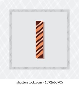 Letter I symbol icon design template elements