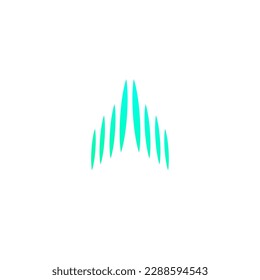Letter A Symbol. Initial A Logo Design