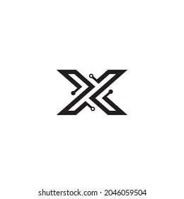 Letter or Symbol X and Technology