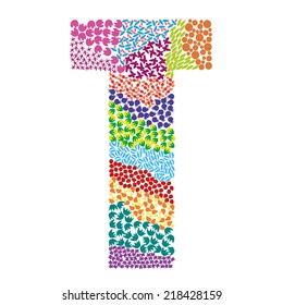 Letter T alphabet 
