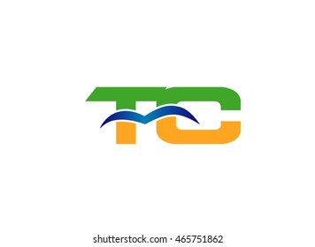 Letter T C Logo Vector Stock Vector (Royalty Free) 465751862 | Shutterstock