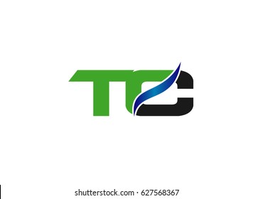 Letter T C Logo Vector Stock Vector (Royalty Free) 627568367 | Shutterstock