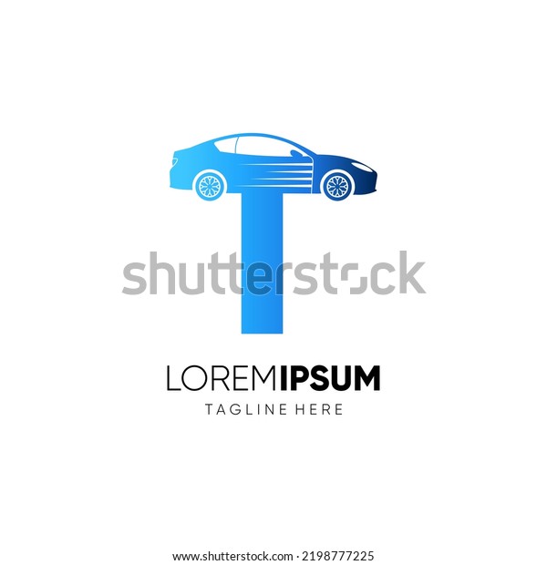 Letter T Car Logo Design Vector Icon Graphic\
Illustration 