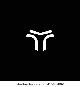 Letter T Clean and Minimal Initial Based Logo Design