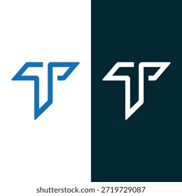 Letra T creativa logo diseño icono Plantilla Elementos Vector de stock.