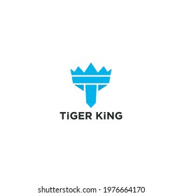Letter T With Crown Logo Template