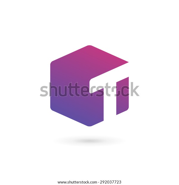 Letter T Cube Logo Icon Design Stock Vector Royalty Free 292037723