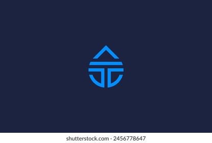 letter t with drops logo icon design vector design template inspiration