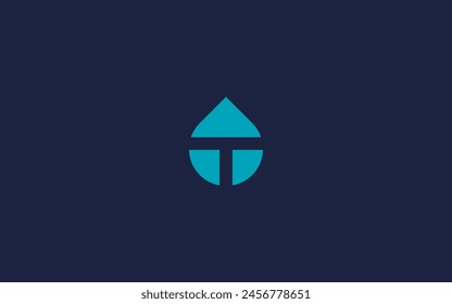 letter t with drops logo icon design vector design template inspiration