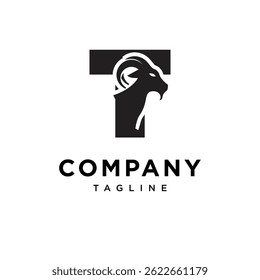 Letter T Eid Al-Adha Logo Symbol Vektor