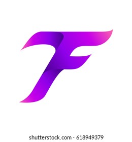 Letter T And Letter F logo