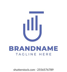 Letter T Financial Hand Pick Logo, symbolizing precision, financial expertise, and strategic decision making