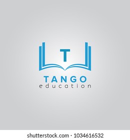 Letter T initial Business Education Logo