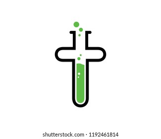 Letter T Lab Logo Template Design Vector, Emblem, Concept Design, Creative Symbol, Icon