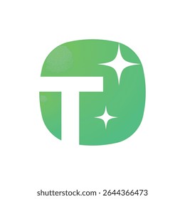 Letter T logo, T logo, AI logo set, modern and minimal design, tech-inspired, colorful icons and symbols, suitable for artificial intelligence, innovation, branding, startups, and digital identity.