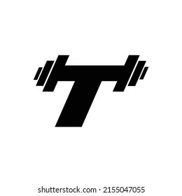 Logo De La Carta T Con Bárbara. Logo del gimnasio