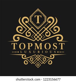 Letter T Logo - Classic Luxurious Style Logo Template