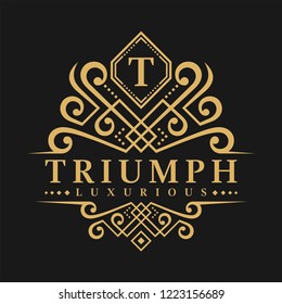 Letter T Logo - Classic Luxurious Style Logo Template