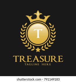 Letter T Logo - Classic Luxurious Style Logo Template