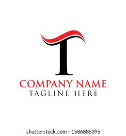 Letter T Logo With Creative Modern Business Typography Vector Template. Creative Abstract Letter T Logo Vector. T Logo Design.