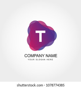 Letter T Logo Design