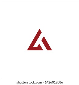 Letter T or AT A T logo design