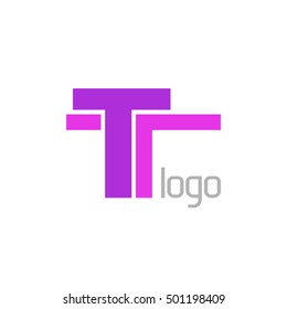Letter T logo design