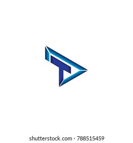 letter t logo design
