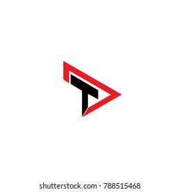 letter t logo design