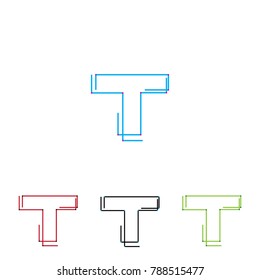 letter t logo design
