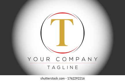 Letter T Logo Design, Creative Modern Icon T