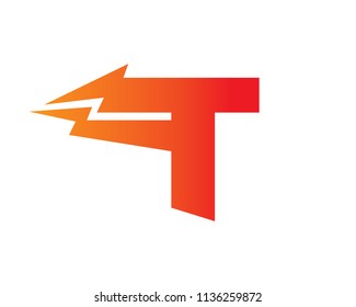Letter T Logo Design Template