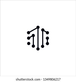 Letter T Logo design template